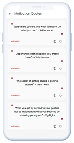 Quotes App Preview